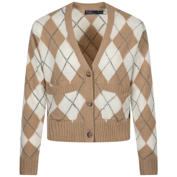 Polo Ralph Lauren Sweaters - Polo Ralph Lauren Trendy Golf Argyle Cardigan